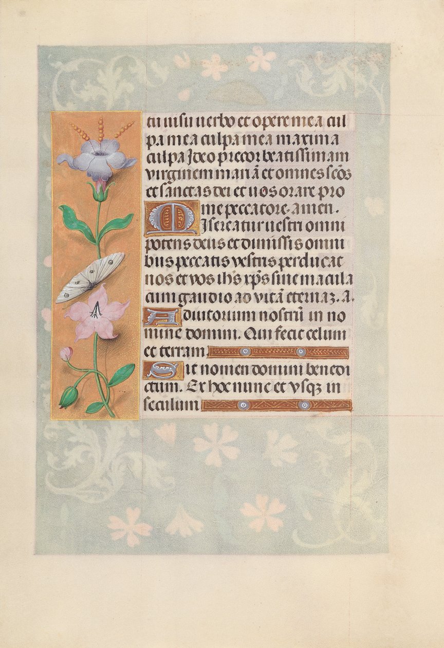 Horas da rainha Isabel, a católica, rainha da Espanha: Fol. 88v, c. 1500. de Master of the First Prayerbook of Maximillian