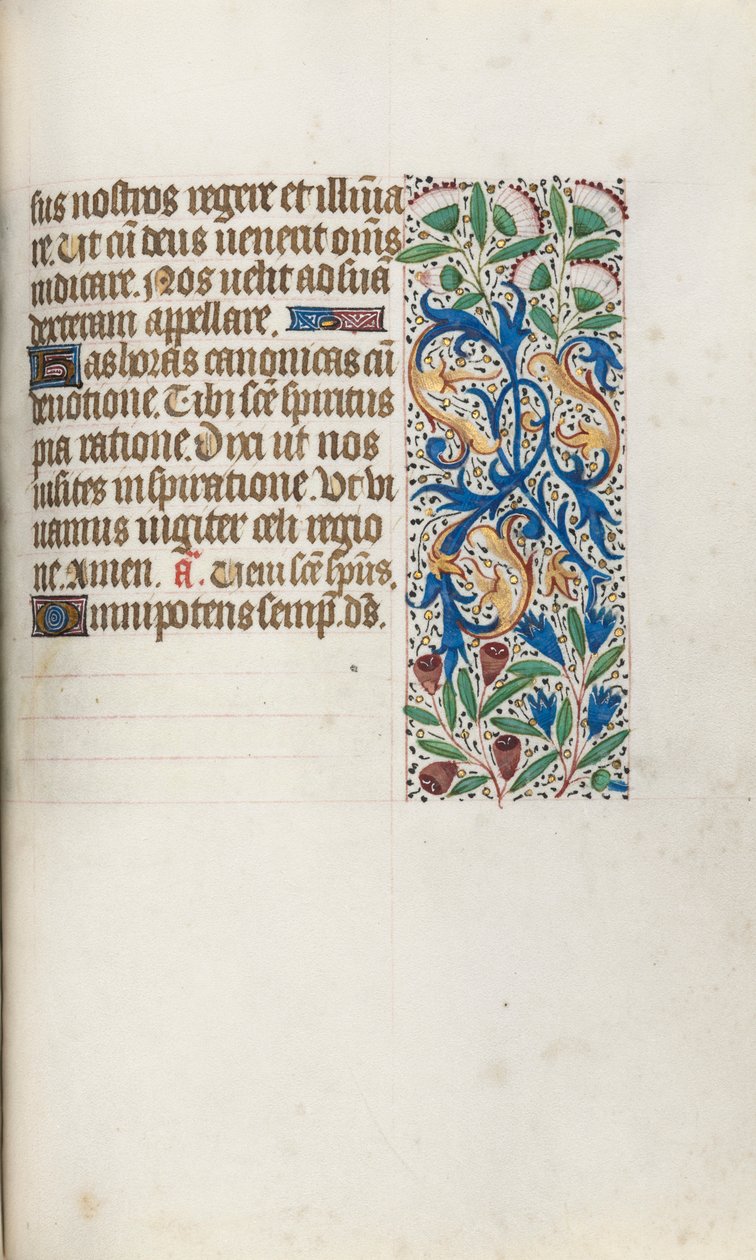 Livro de Horas de Uso de Rouen: fol. 102r, c. 1470 de Master of the Geneva Latini