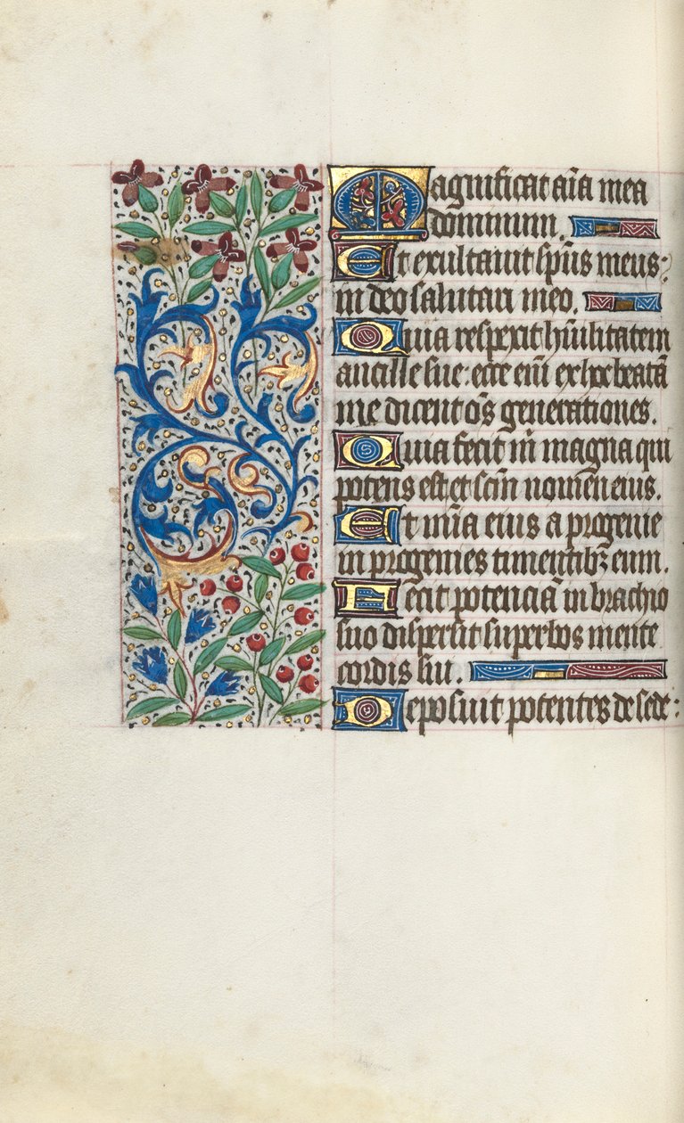 Livro de Horas de Uso de Rouen: fol. 107v, c. 1470 de Master of the Geneva Latini