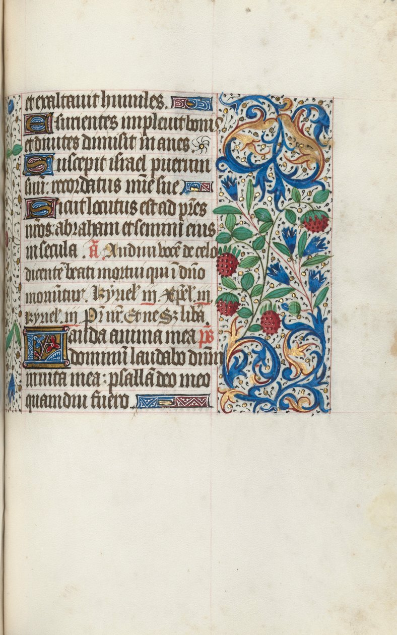 Livro de Horas de Uso de Rouen: fol. 108r, c. 1470 de Master of the Geneva Latini