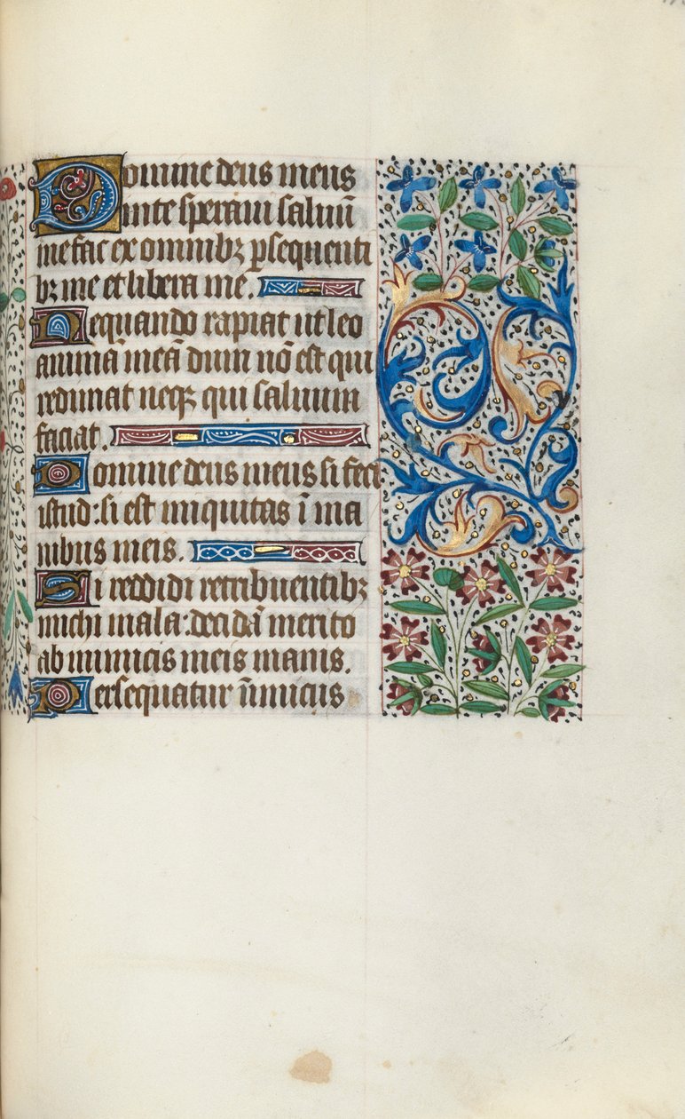Livro de Horas de Uso de Rouen: fol. 113r, c. 1470 de Master of the Geneva Latini