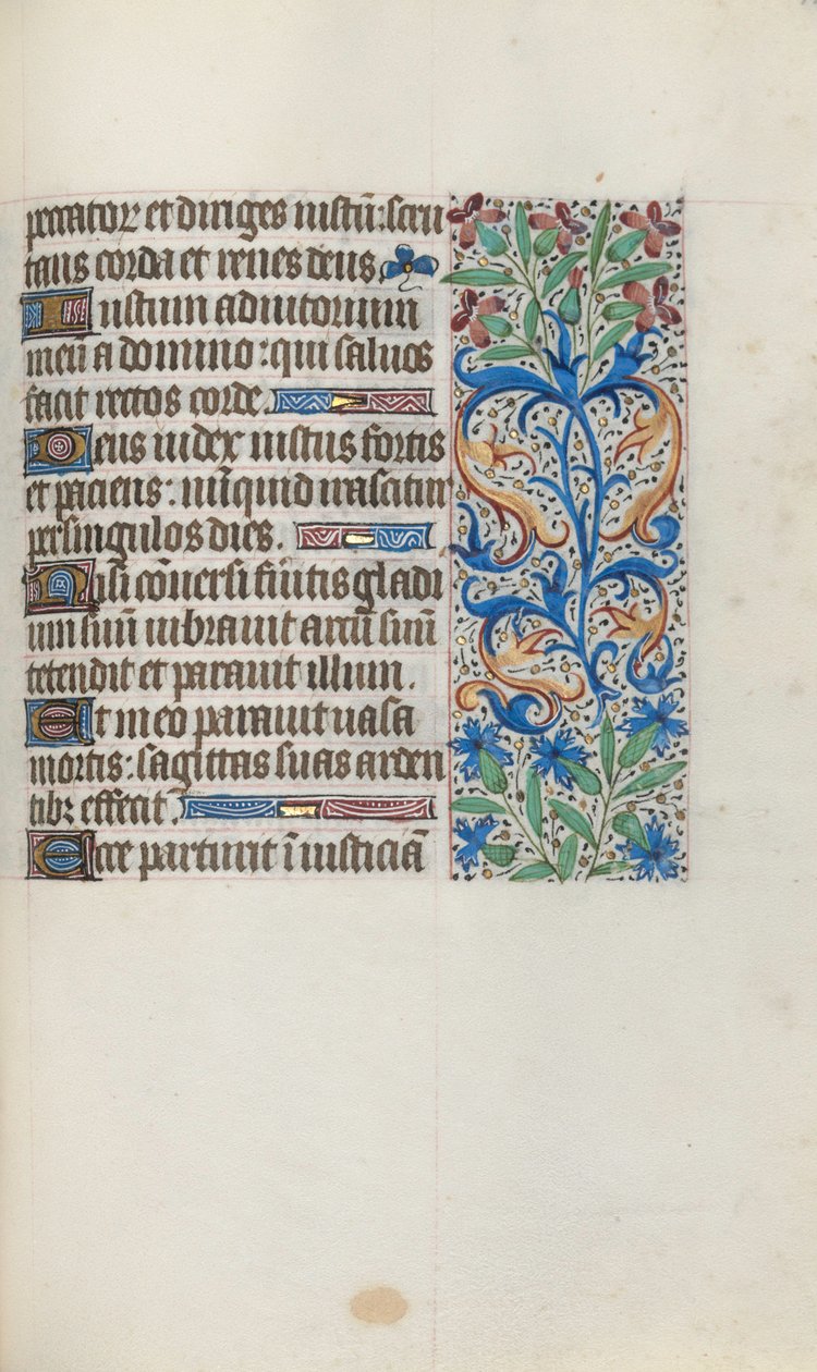 Livro de Horas de Uso de Rouen: fol. 114r, c. 1470 de Master of the Geneva Latini