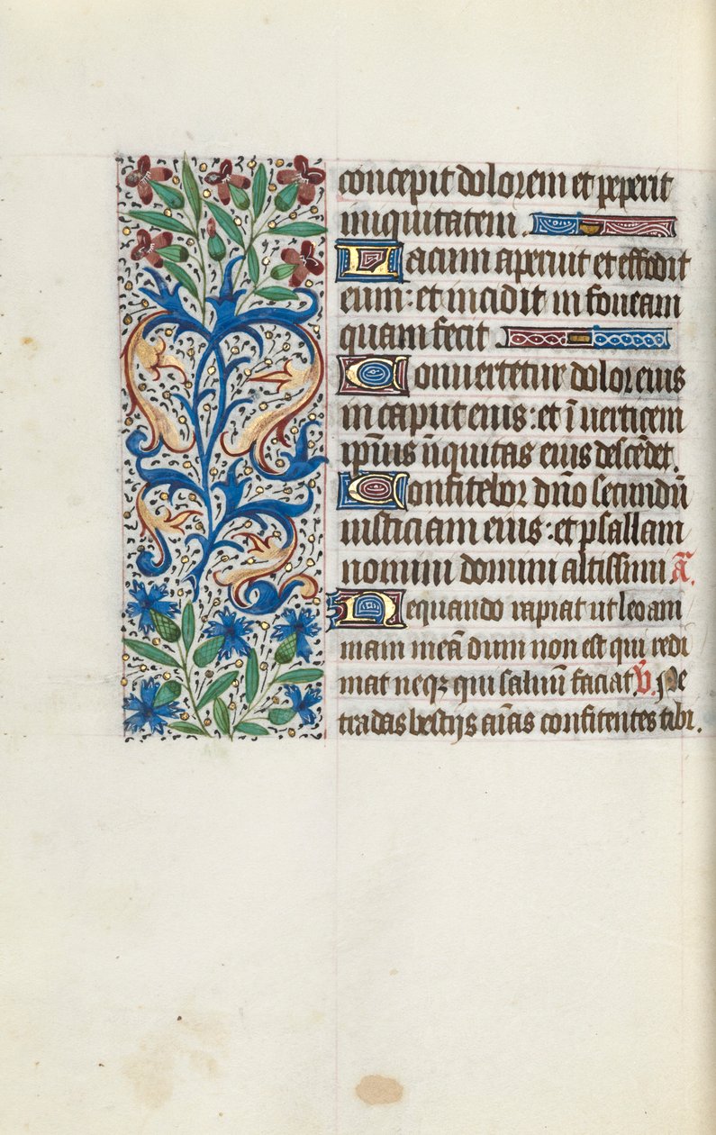 Livro de Horas de Uso de Rouen: fol. 114v, c. 1470 de Master of the Geneva Latini