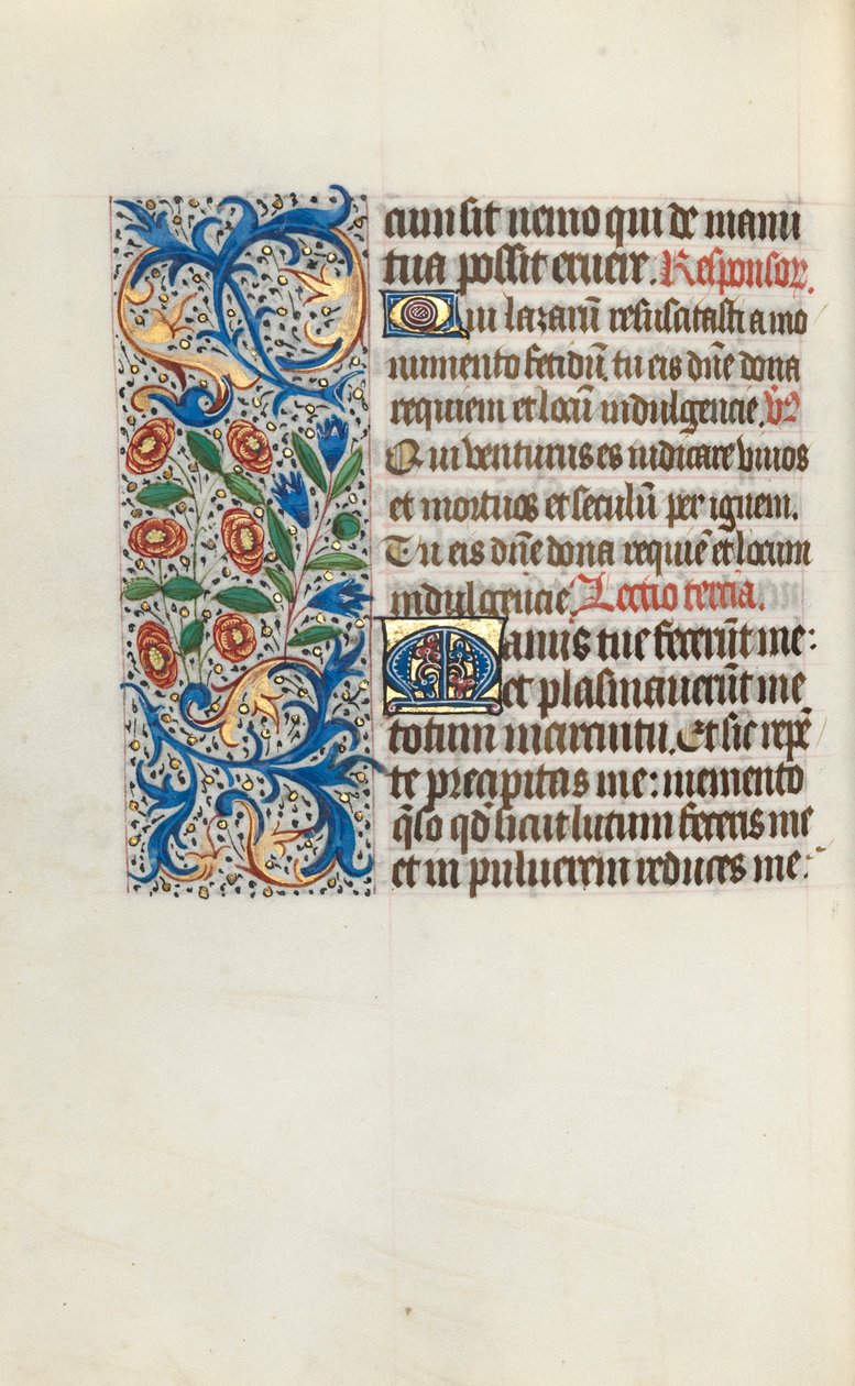 Livro de Horas de Uso de Rouen: fol. 116v, c. 1470 de Master of the Geneva Latini