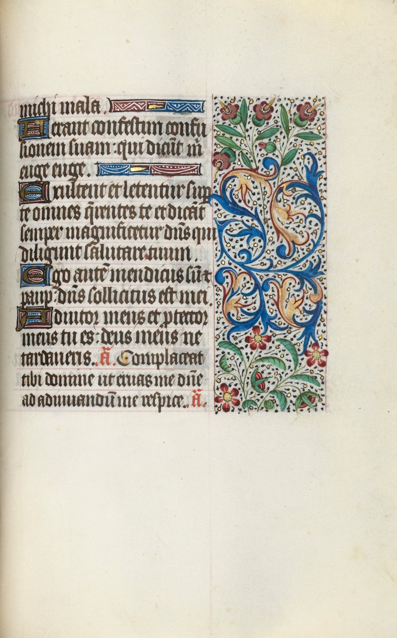 Livro de Horas de Uso de Rouen: fol. 127r, c. 1470 de Master of the Geneva Latini