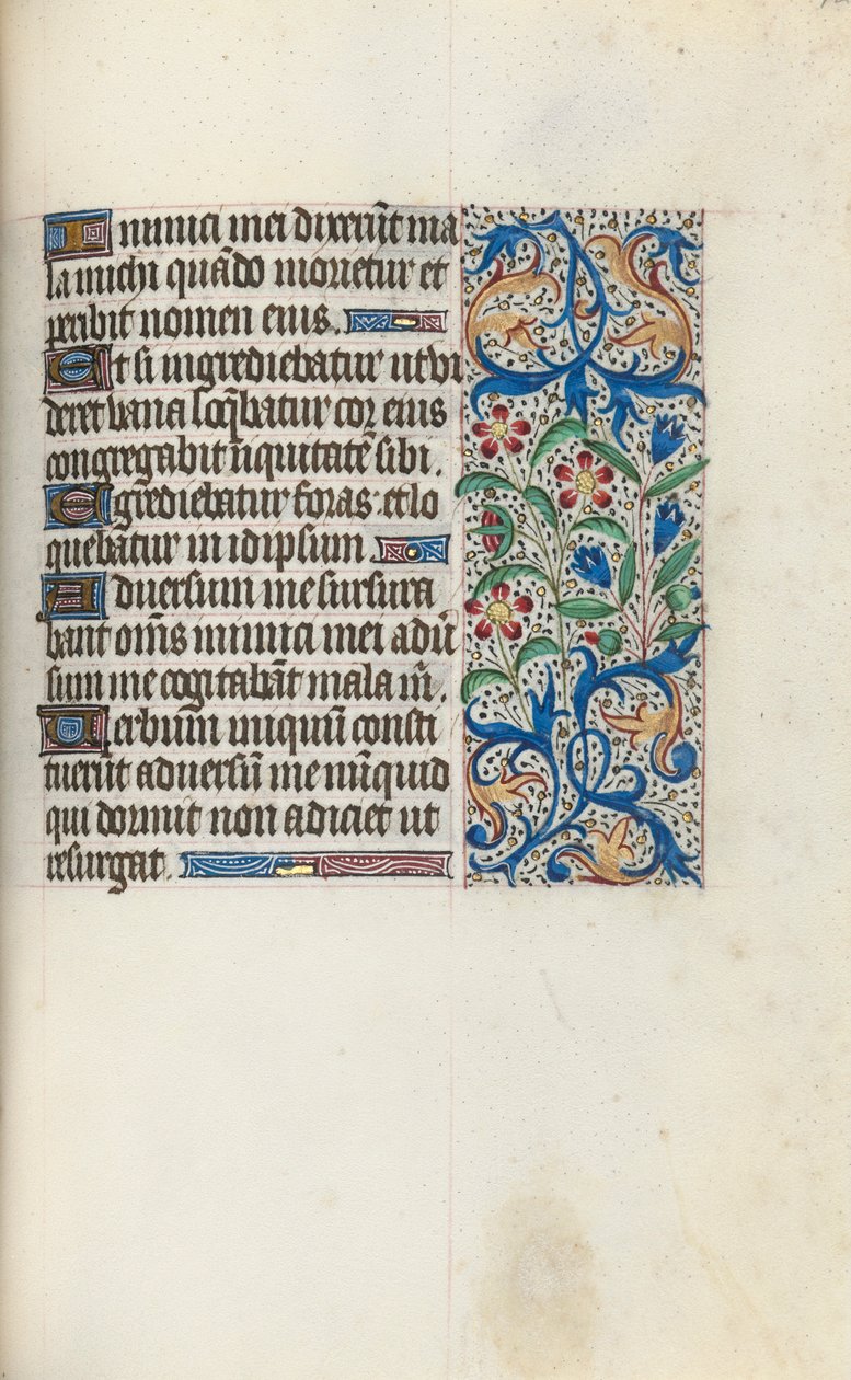 Livro de Horas de Uso de Rouen: fol. 128r, c. 1470 de Master of the Geneva Latini