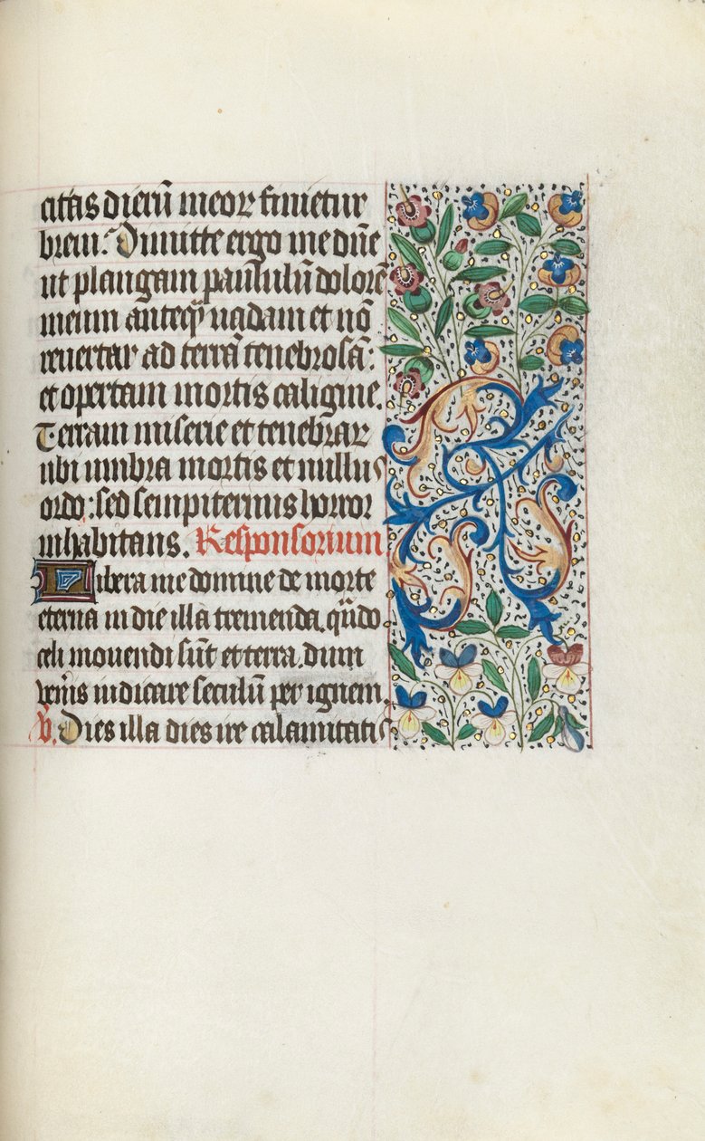 Livro de Horas de Uso de Rouen: fol. 133r, c. 1470 de Master of the Geneva Latini