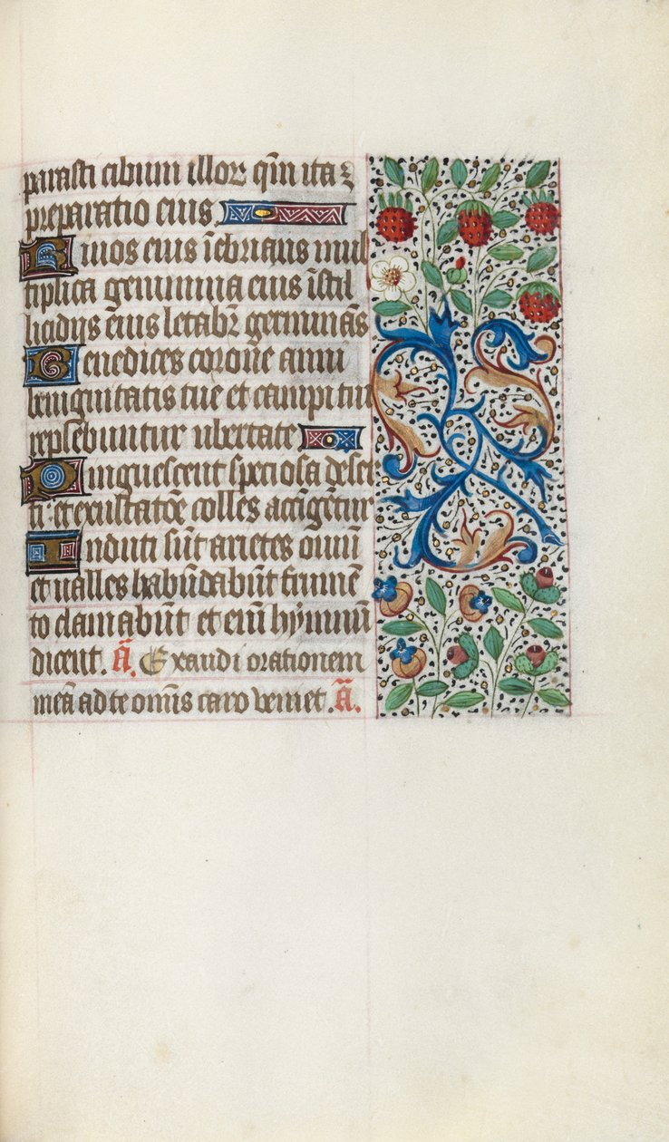 Livro de Horas de Uso de Rouen: fol. 137r, c. 1470 de Master of the Geneva Latini