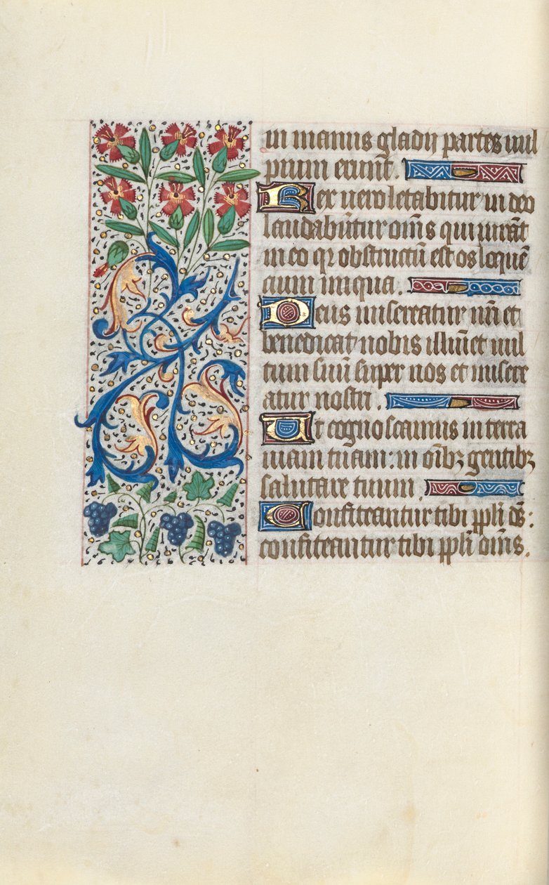 Livro de Horas de Uso de Rouen: fol. 138v, c. 1470 de Master of the Geneva Latini