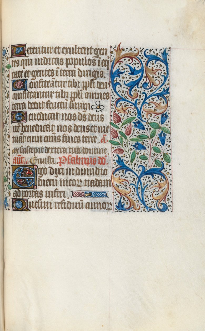 Livro de Horas de Uso de Rouen: fol. 139r, c. 1470 de Master of the Geneva Latini