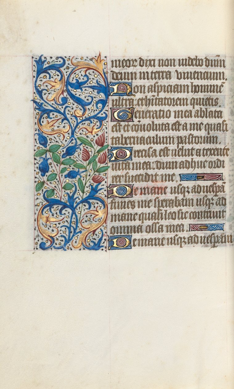 Livro de Horas de Uso de Rouen: fol. 139v, c. 1470 de Master of the Geneva Latini