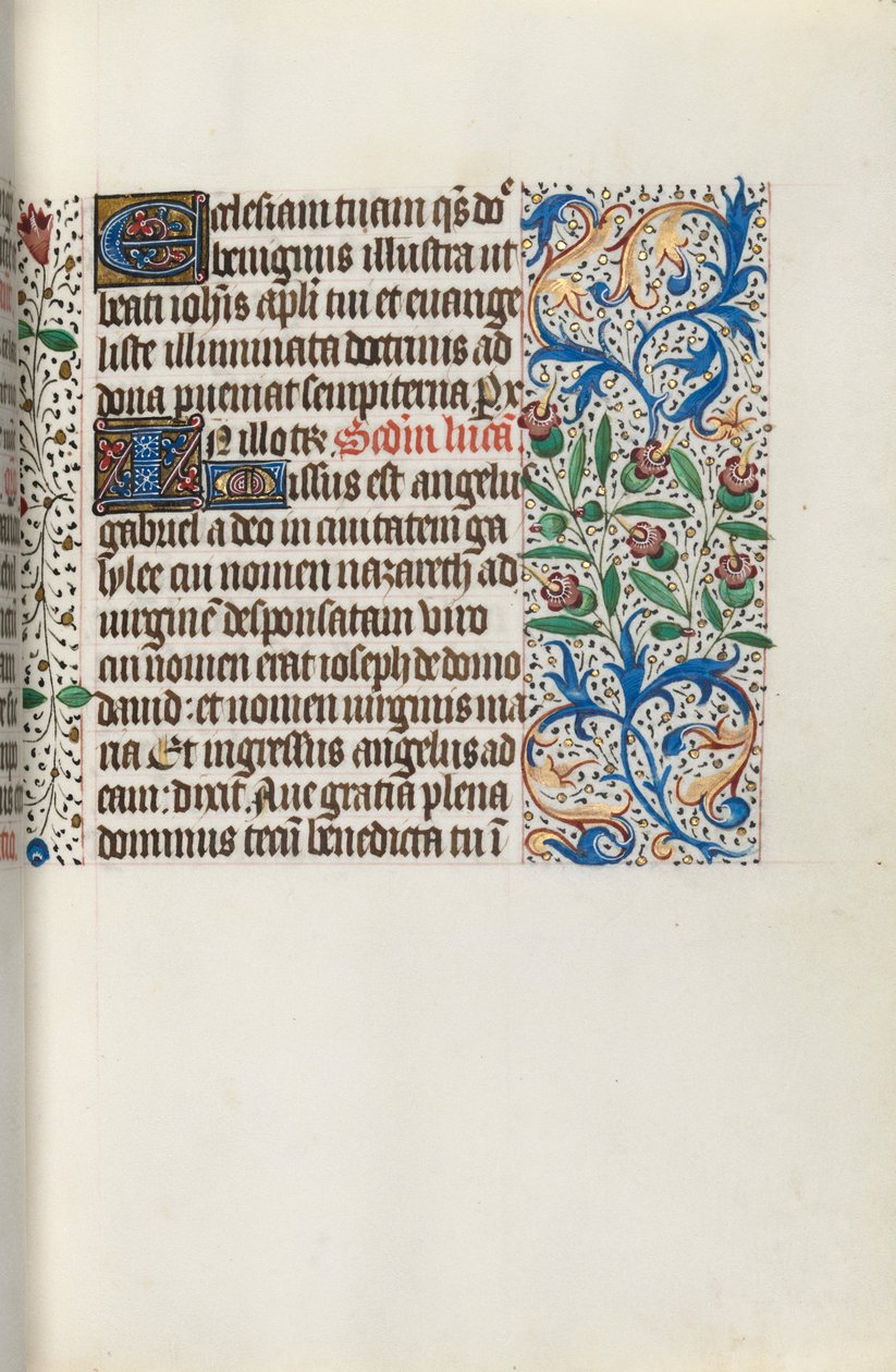 Livro de Horas de Uso de Rouen: fol. 141r, c. 1470. de Master of the Geneva Latini