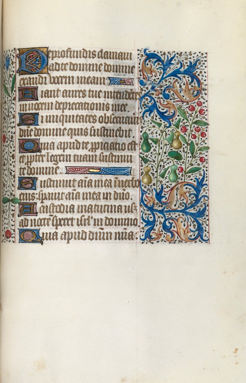 Livro de Horas de Uso de Rouen: fol. 145r, c. 1470 de Master of the Geneva Latini