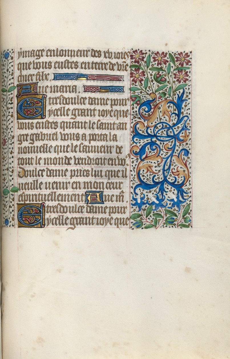 Livro de Horas de Uso de Rouen: fol. 147r, c. 1470 de Master of the Geneva Latini