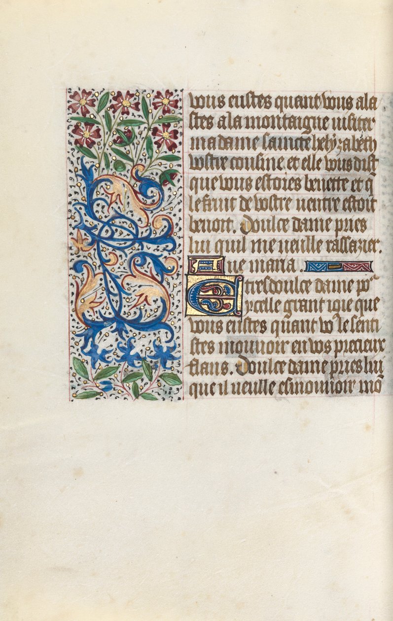 Livro de Horas de Uso de Rouen: fol. 147v, c. 1470 de Master of the Geneva Latini