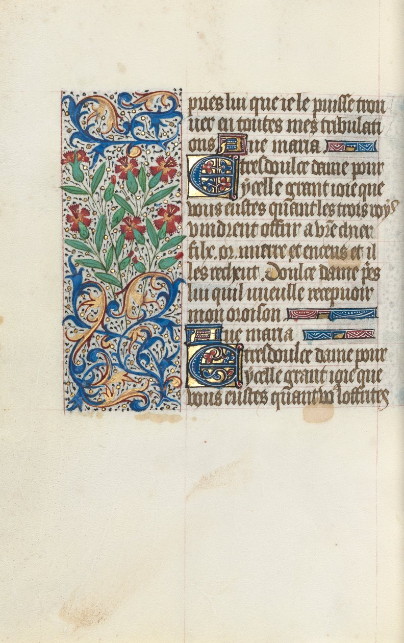 Livro de Horas de Uso de Rouen: fol. 148v, c. 1470 de Master of the Geneva Latini