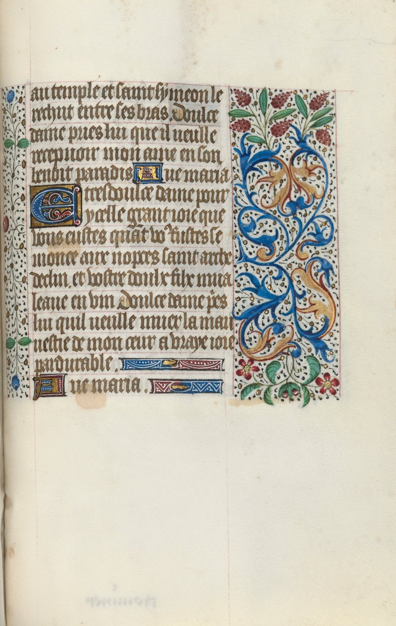Livro de Horas de Uso de Rouen: fol. 149r, c. 1470 de Master of the Geneva Latini