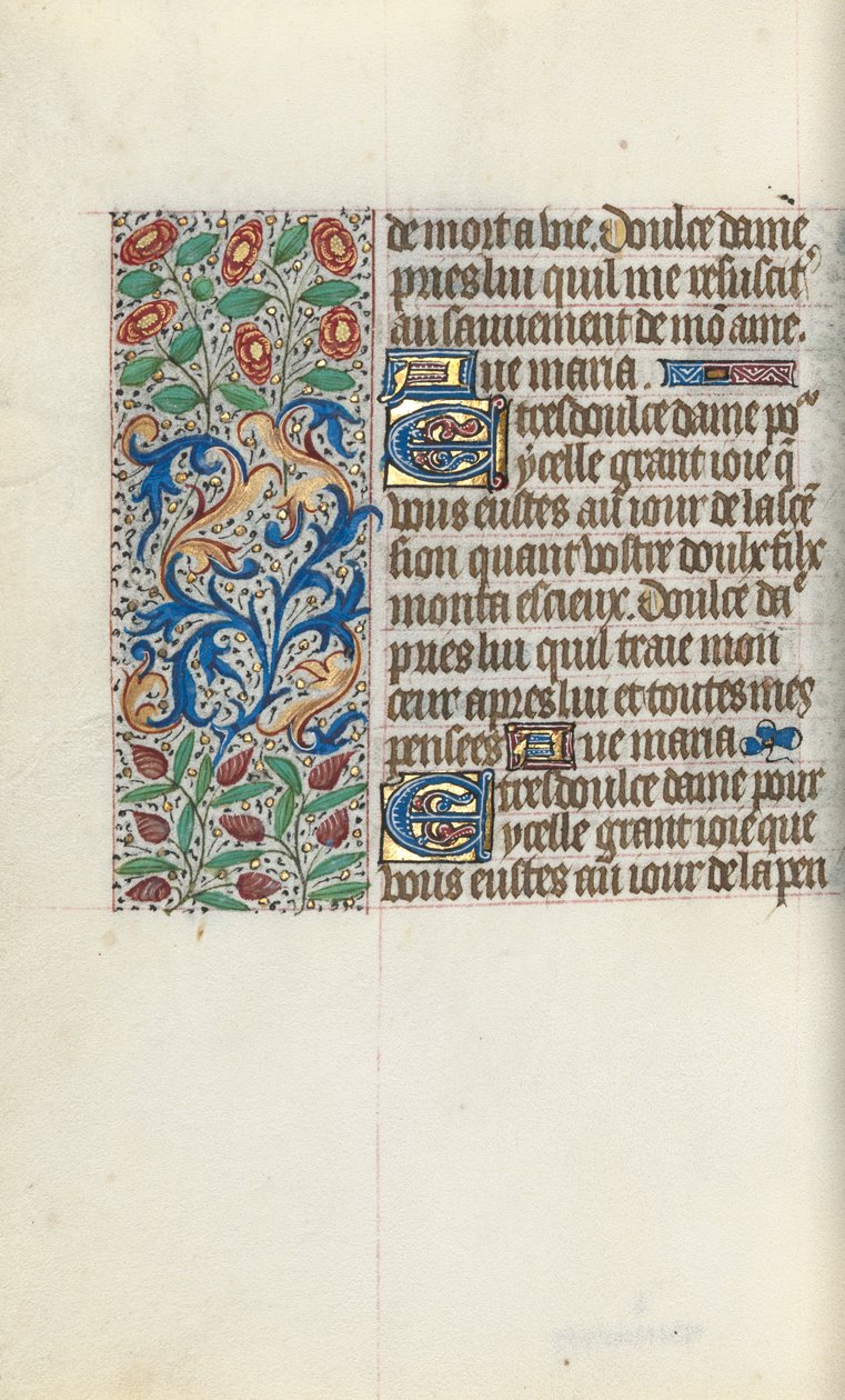 Livro de Horas de Uso de Rouen: fol. 150v, c. 1470 de Master of the Geneva Latini