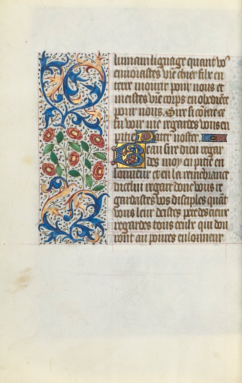 Livro de Horas de Uso de Rouen: fol. 152v, c. 1470 de Master of the Geneva Latini
