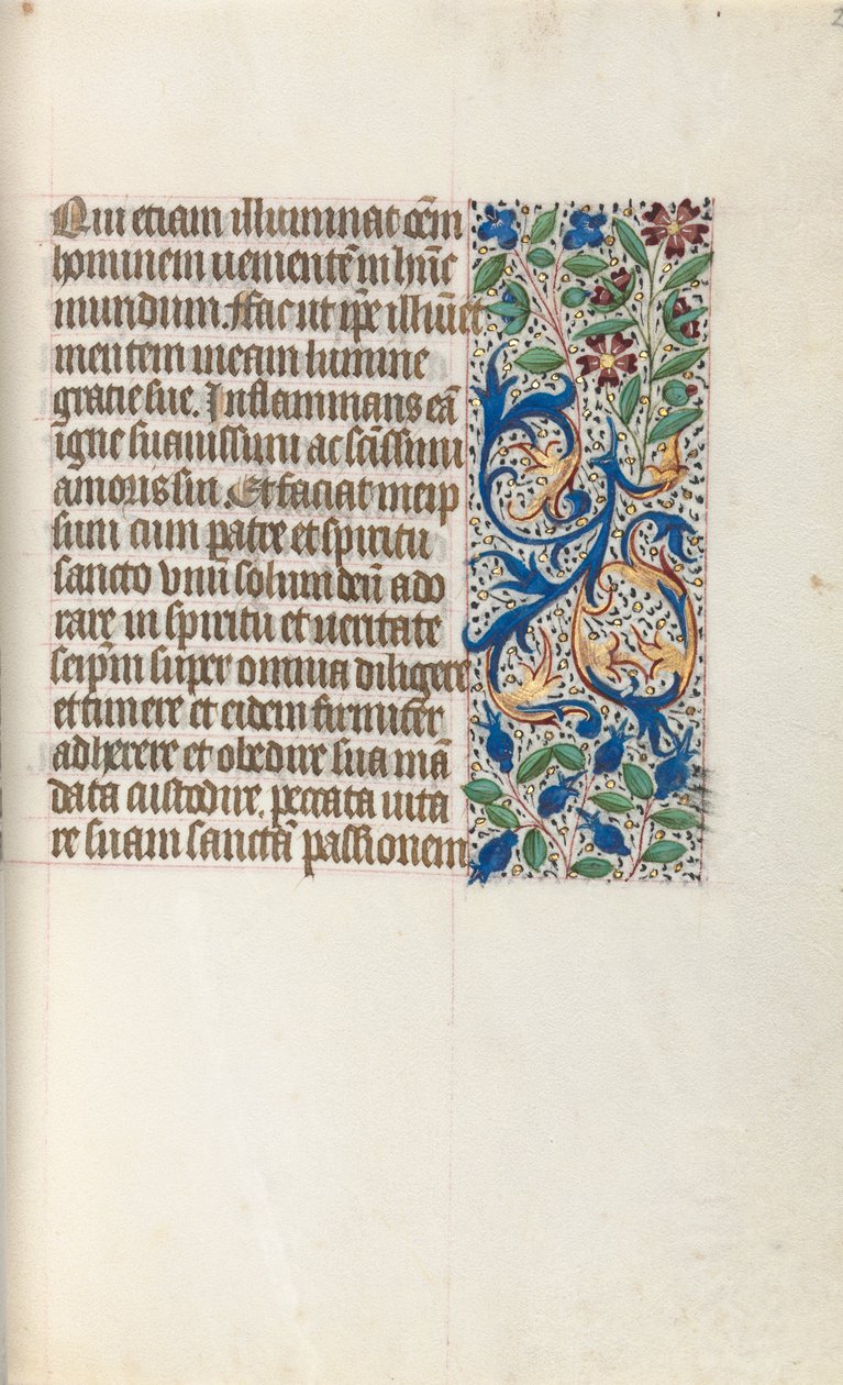 Livro de Horas de Uso de Rouen: fol. 26r, c. 1470 de Master of the Geneva Latini