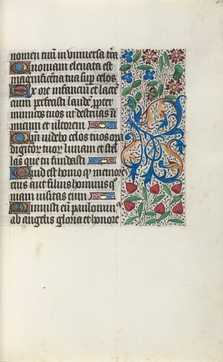 Livro de Horas de Uso de Rouen: fol. 31r, c. 1470 de Master of the Geneva Latini