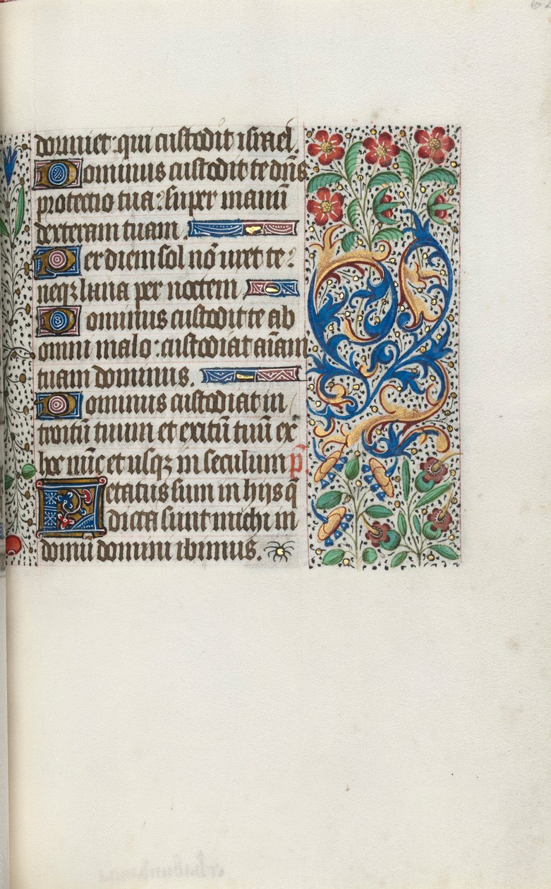 Livro de Horas de Uso de Rouen: fol. 62r, c. 1470 de Master of the Geneva Latini