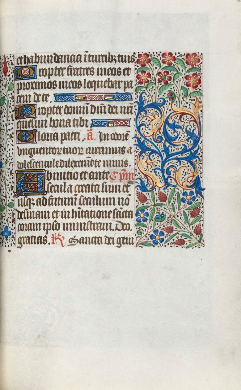 Livro de Horas de Uso de Rouen: fol. 63r, c. 1470 de Master of the Geneva Latini