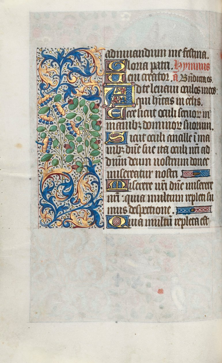 Livro de Horas de Uso de Rouen: fol. 64v, c. 1470 de Master of the Geneva Latini