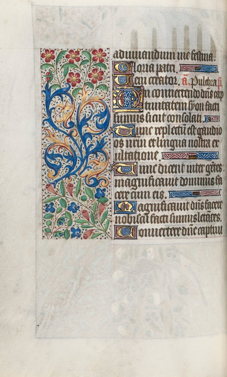 Livro de Horas de Uso de Rouen: fol. 67v, c. 1470 de Master of the Geneva Latini