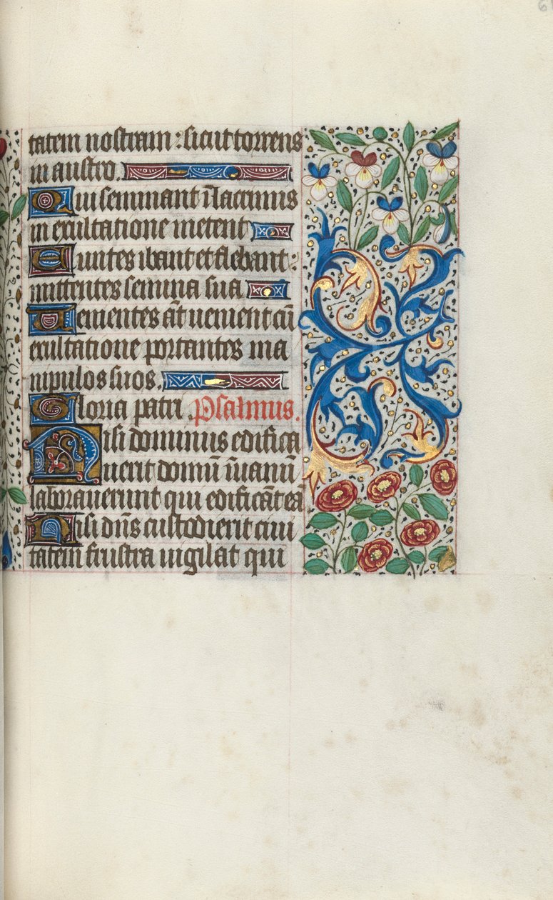 Livro de Horas de Uso de Rouen: fol. 68r, c. 1470 de Master of the Geneva Latini