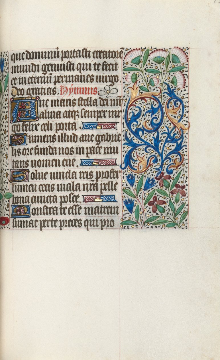 Livro de Horas de Uso de Rouen: fol. 73r, c. 1470 de Master of the Geneva Latini
