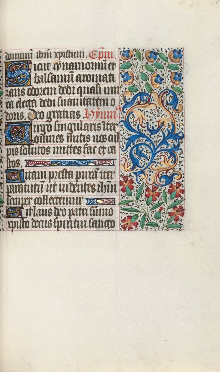 Livro de Horas de Uso de Rouen: fol. 78r, c. 1470 de Master of the Geneva Latini