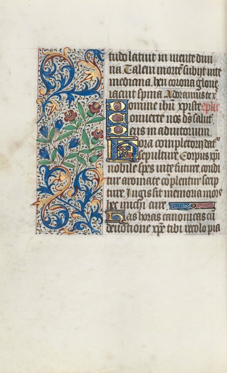 Livro de Horas de Uso de Rouen: fol. 98v, c. 1470 de Master of the Geneva Latini