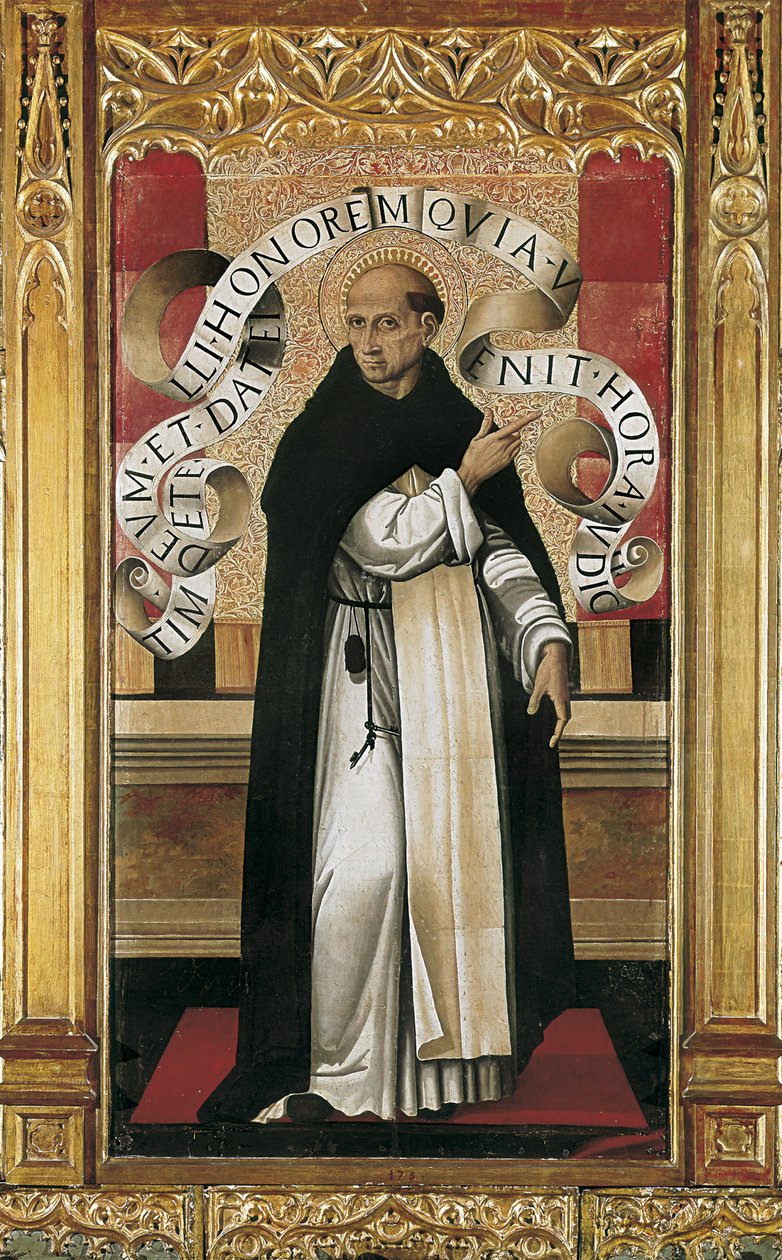 São Vicente Ferrer (1350-1419) (pintura) de Master of the Grifo