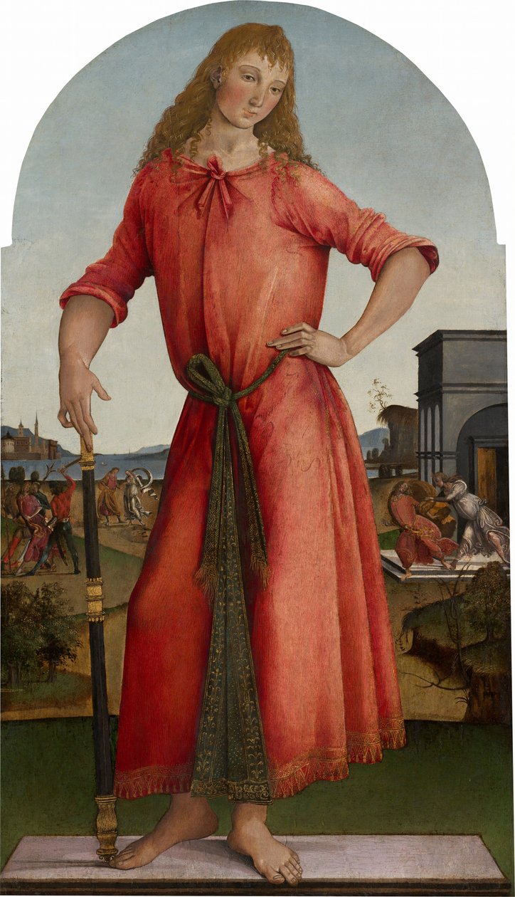 José do Egipto, c. 1490/1495 ( óleo sobre painel transferido para tela) de Master of the Griselda Legend