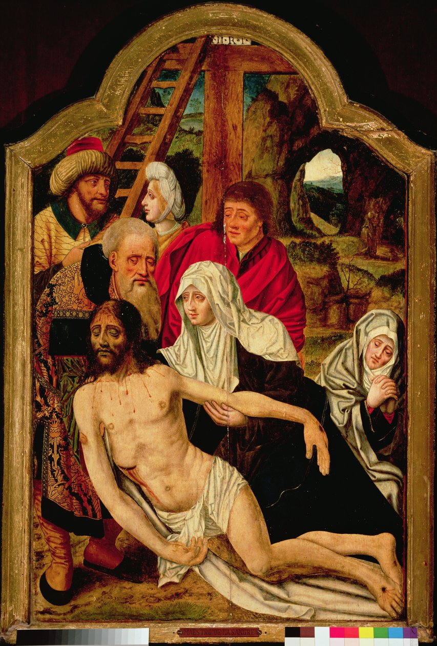 Descida da Cruz de Master of the Holy Blood