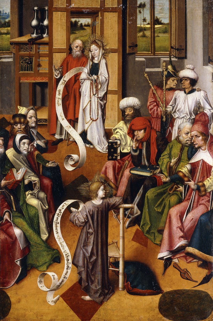 A apresentação no templo de Master of the Iserlohn Altar
