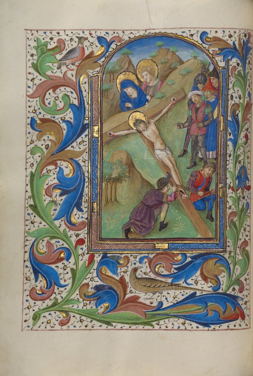 Cristo pregado na cruz de Master of the Lee Hours
