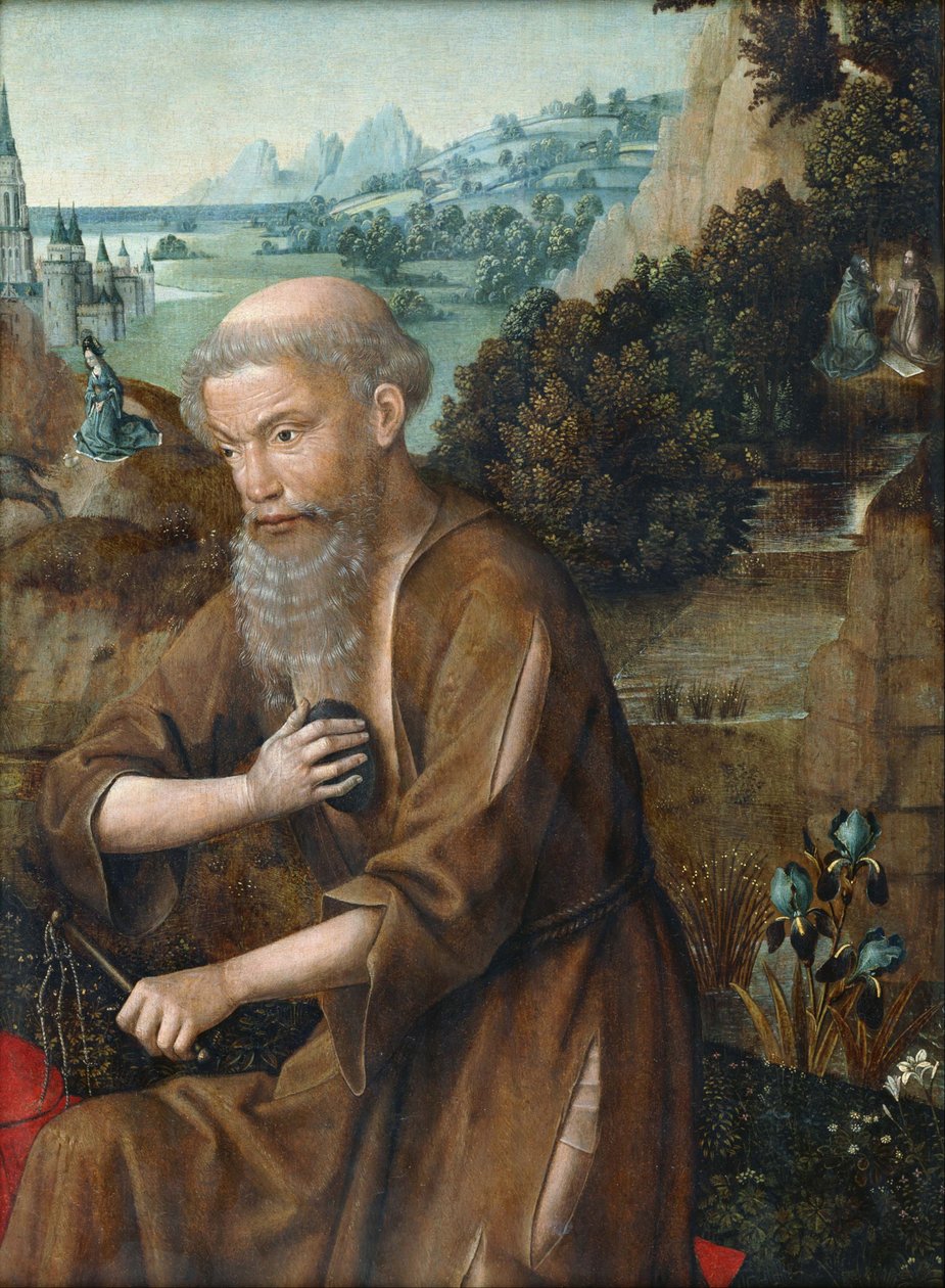 São Jerônimo de Master of the Legend of Saint Lucy