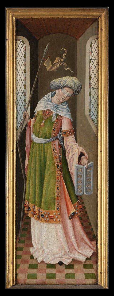 Figura alegórica da Sinagoga, da Lenda de Santa Úrsula de Master of the Legend of St. Ursula