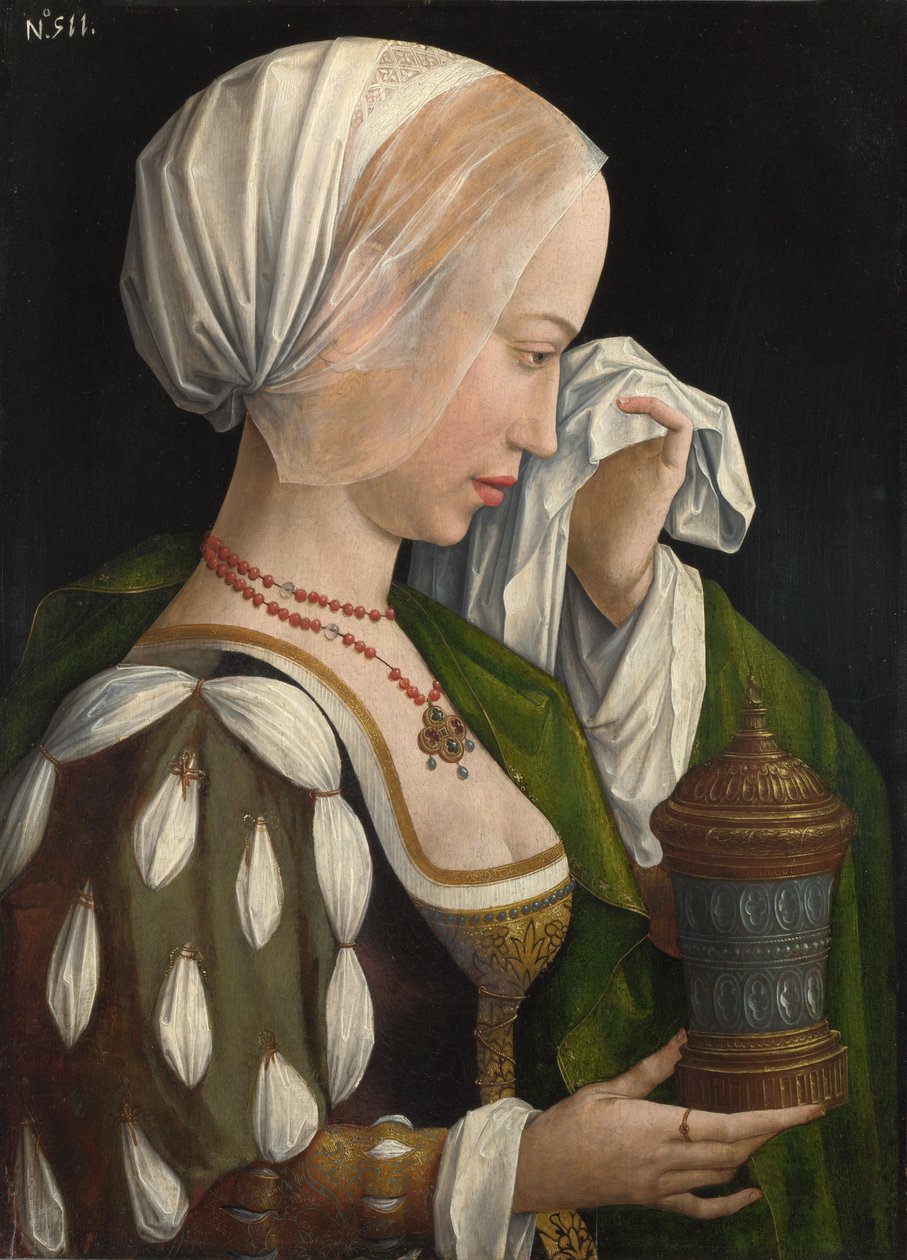 O choro de Madalena, c. 1525 de Master of the Magdalen Legend,