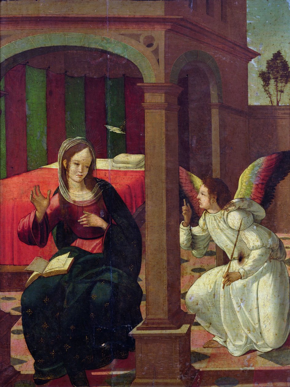 A Anunciação de Master of the Manchester Madonna