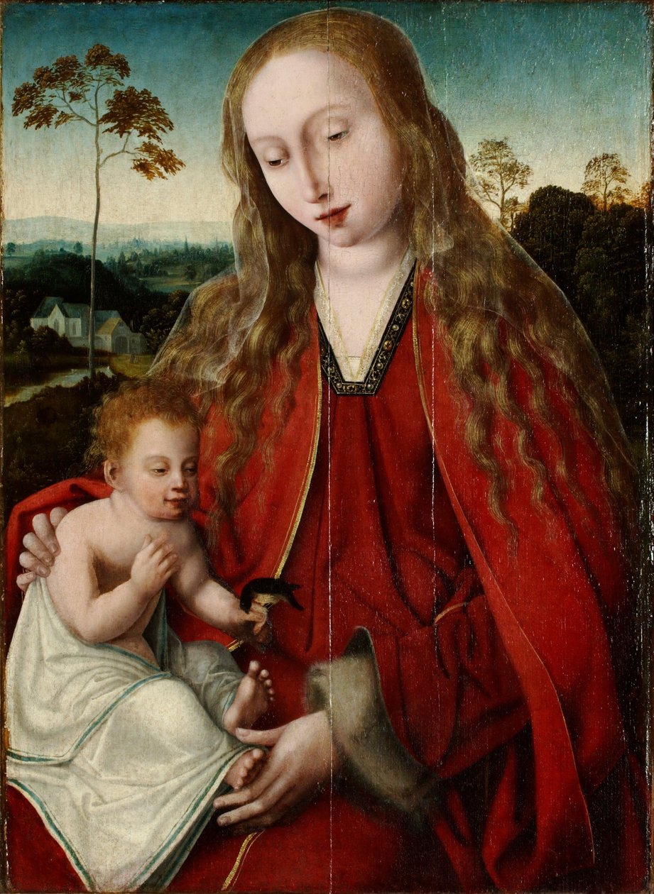 Nossa Senhora e o Menino de Master of the Mansi Magdalen