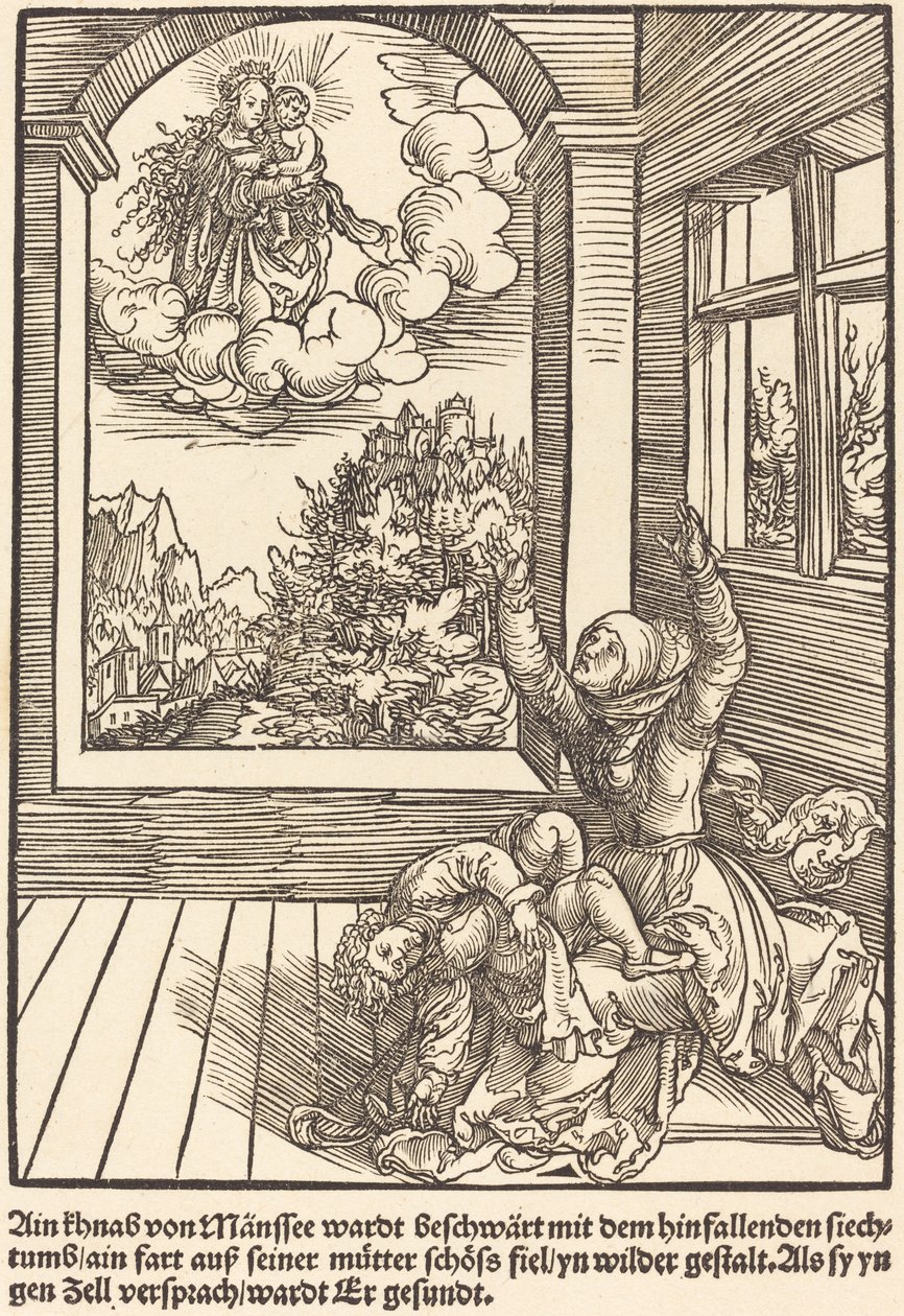 Ain khnab von Mansee wardt .. de Master of the Miracles of Mariazell