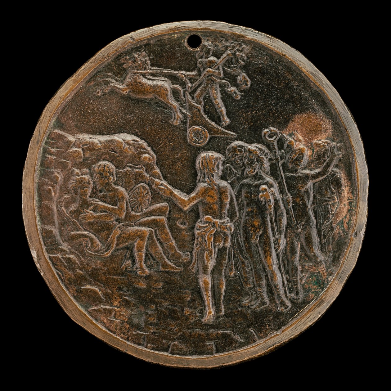 Marte e Vénus, quarto quarto do século XV. de Master of the Orpheus Legend