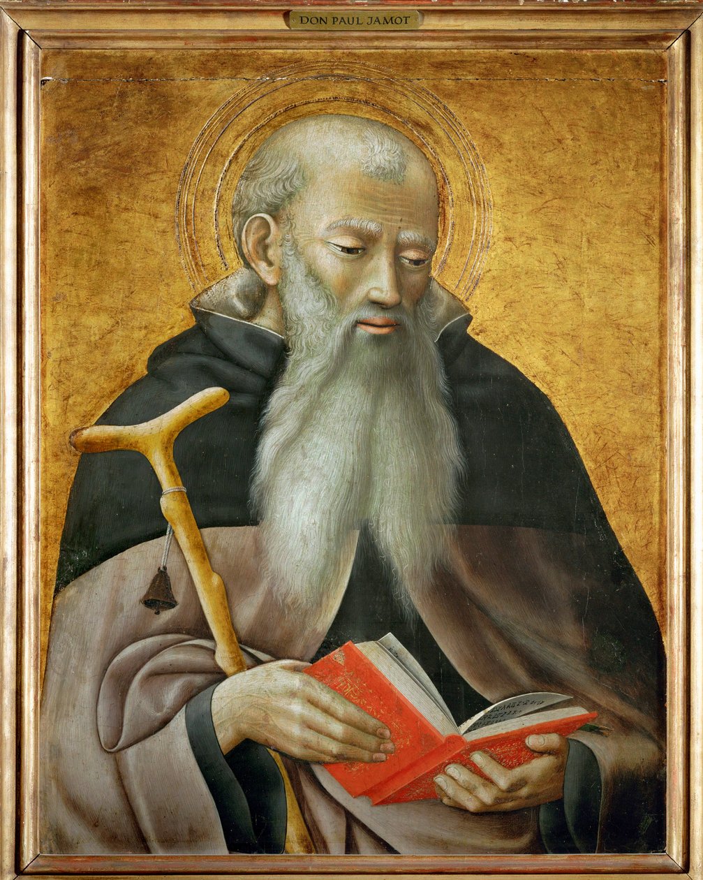 Santo António abade ... de Master of the Osservanza