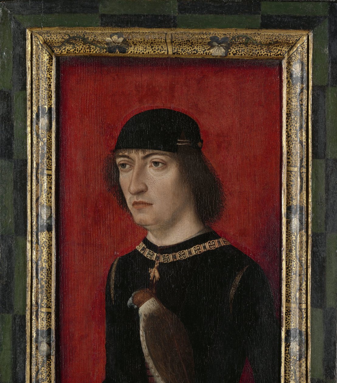 Retrato de Engelbert II, Conde de Nassau
Retrato de Engelbert II, Conde de Nassau, Senhor de Breda. Regente em toda a Holanda em nome de Philip, o Bonitão de Master of the Portraits of Princes