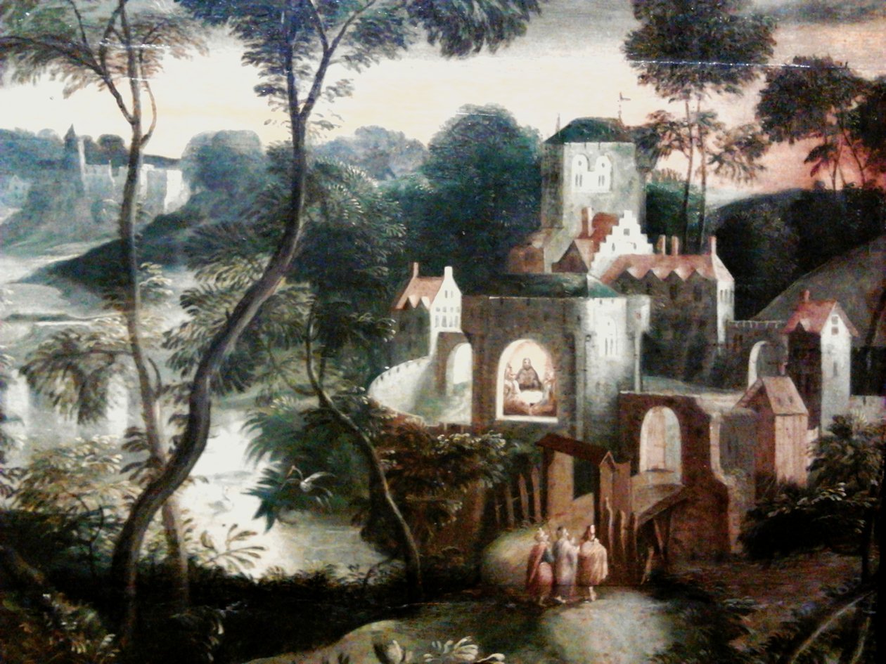 Cristo com os discípulos a caminho de Emaús


 (pormenor). de Master of the Prodigal Son