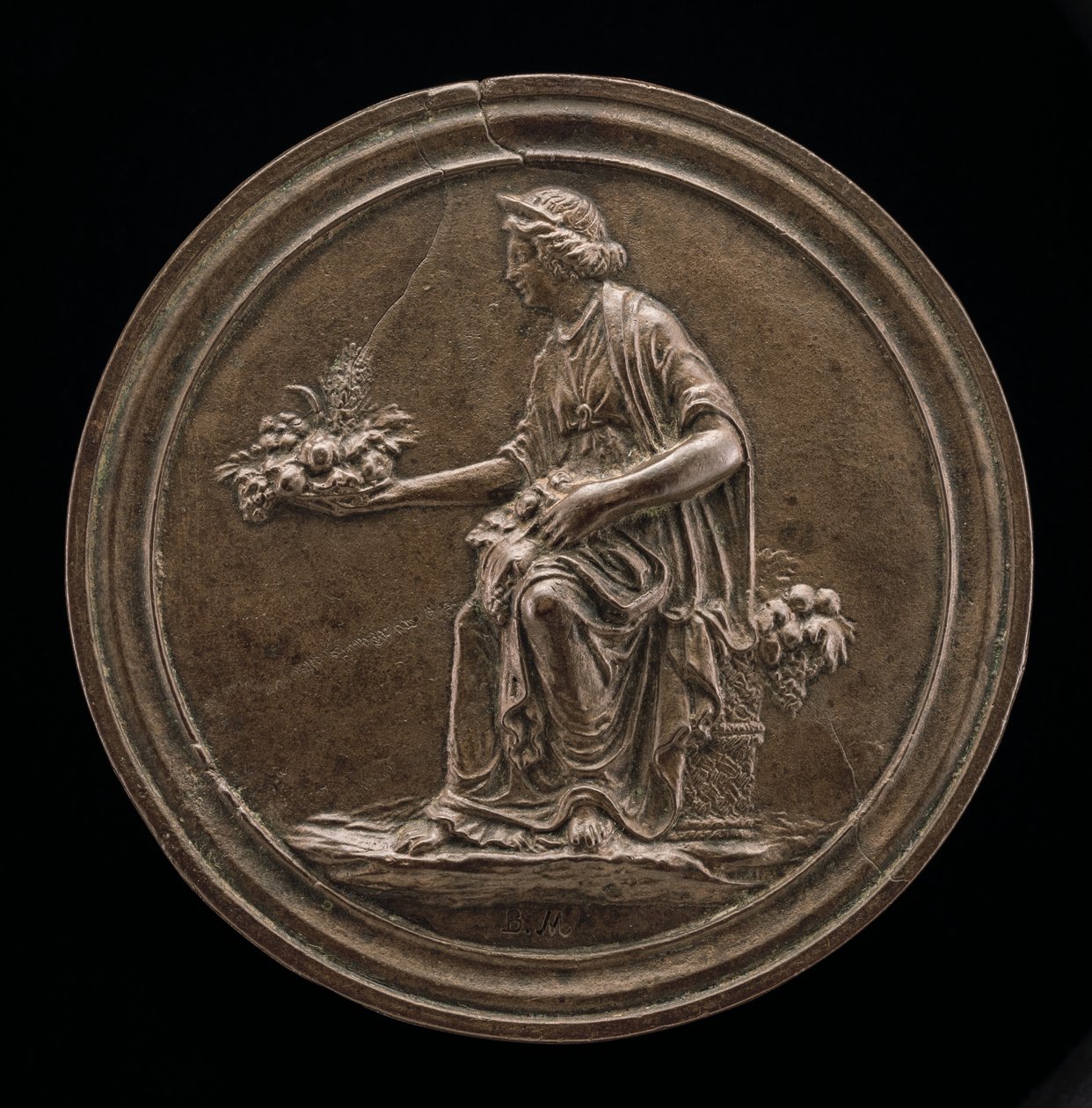 Pomona, início do século XVI. de Master of the Roman Charity