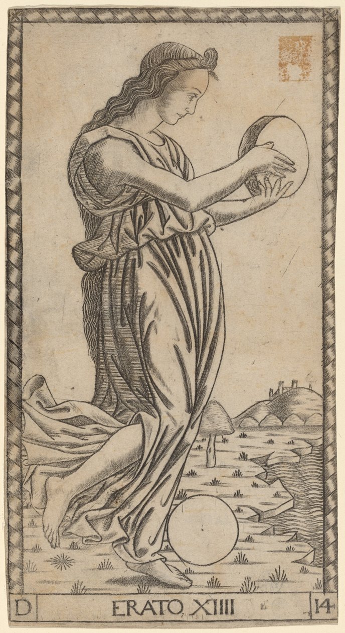 Erato de Master of the S Series Tarocchi